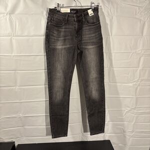 NWT Judy Blue High Waist Skinny Fit Jeans Women’s 5/27 Faded Black